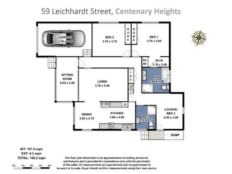 59 Leichhardt Street, Centenary Heights QLD 4350 Floorplan