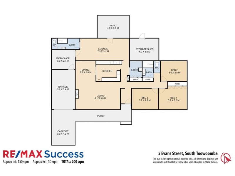 5 Evans Street, South Toowoomba QLD 4350 Floorplan