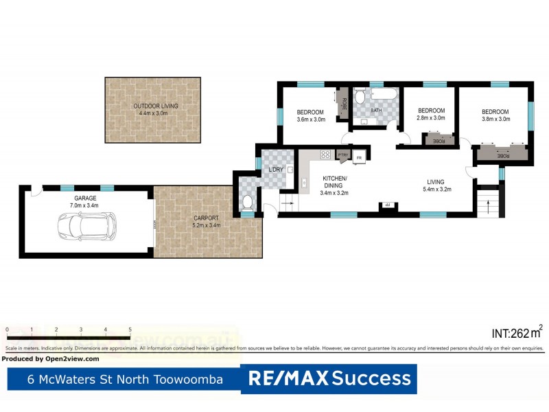 6 McWaters Street, North Toowoomba QLD 4350 Floorplan