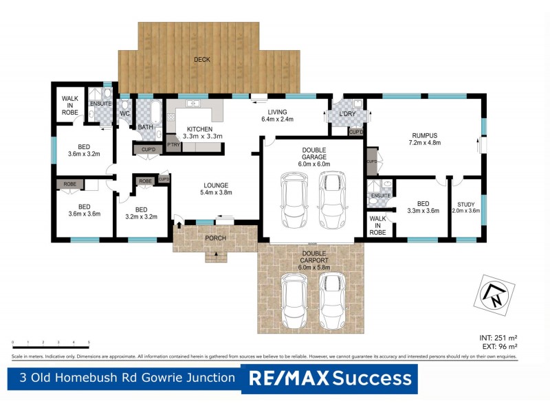 3 Old Homebush Road, Gowrie Junction QLD 4352 Floorplan