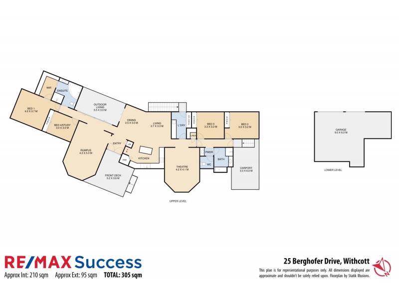 25 Berghofer Drive, Withcott QLD 4352 Floorplan