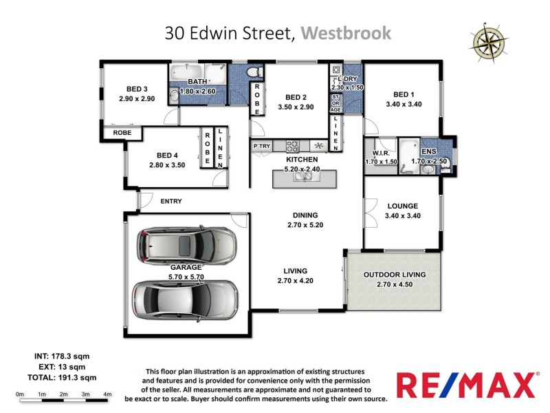 30 Edwin Street, Westbrook QLD 4350 Floorplan