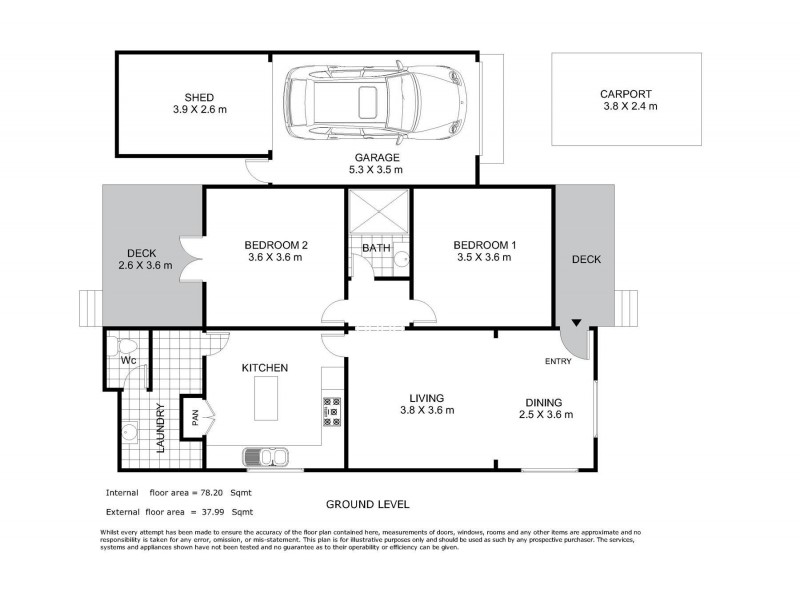 4 Ethel Street, Newtown QLD 4350 Floorplan