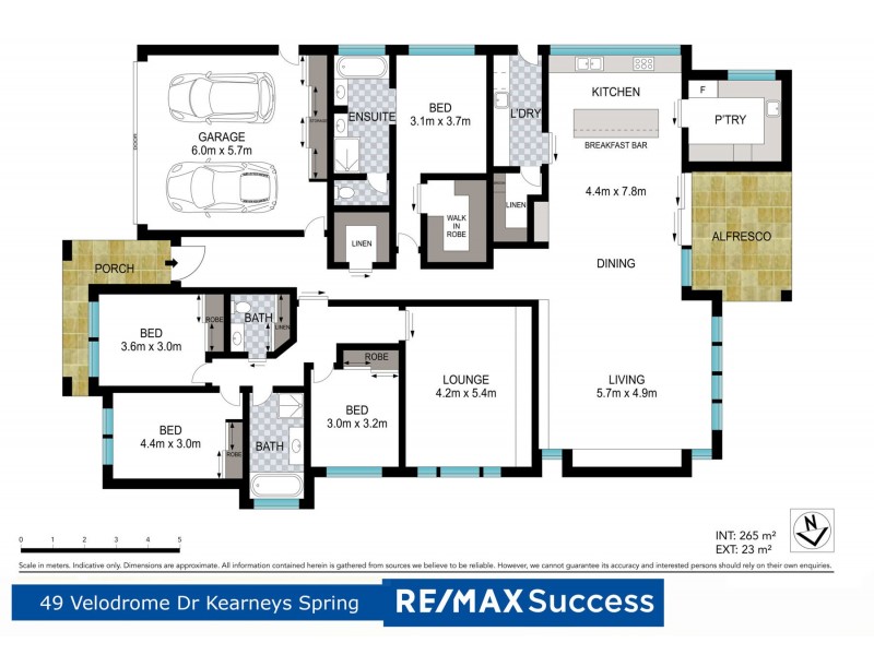 49 Velodrome Drive, Kearneys Spring QLD 4350 Floorplan