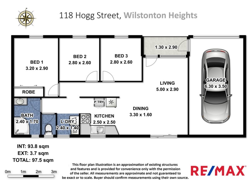 118 Hogg Street, Wilsonton Heights QLD 4350 Floorplan