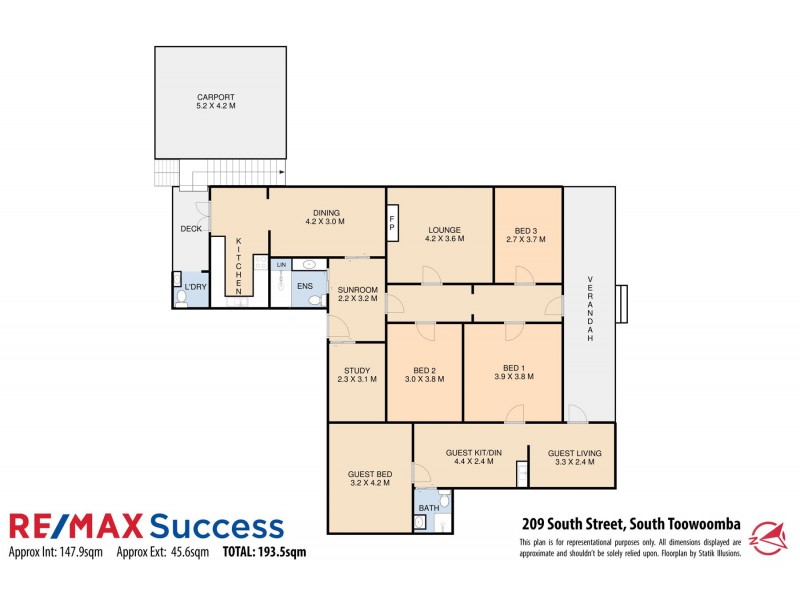 209 South Street, South Toowoomba QLD 4350 Floorplan