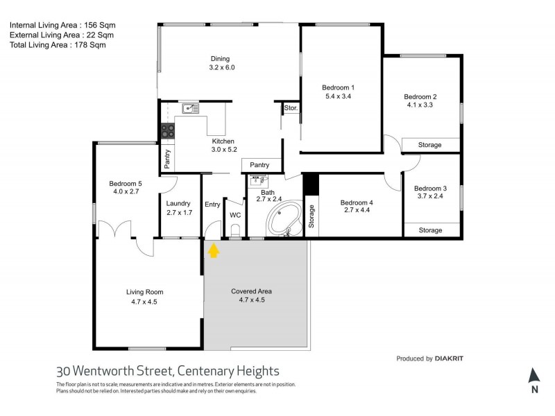 30 Wentworth Street, Centenary Heights QLD 4350 Floorplan