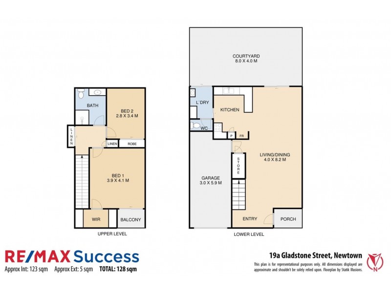 2/19A Gladstone Street, Newtown QLD 4350 Floorplan