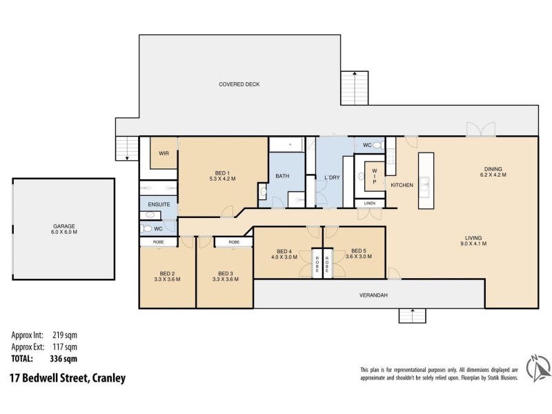 17 Bedwell Street, Cranley QLD 4350 Floorplan