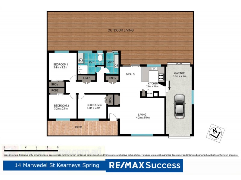 14 Marwedel Street, Kearneys Spring QLD 4350 Floorplan