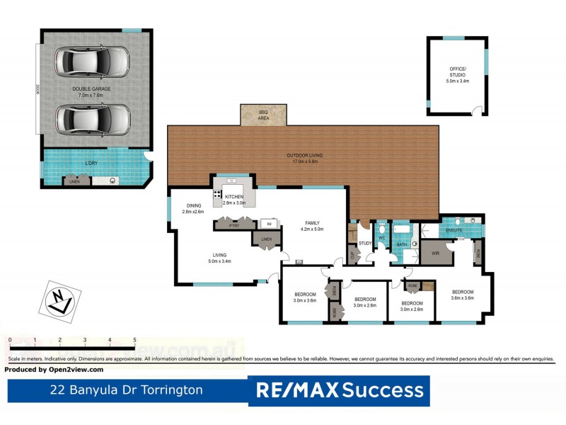 22 Banyula Drive, Torrington QLD 4350 Floorplan