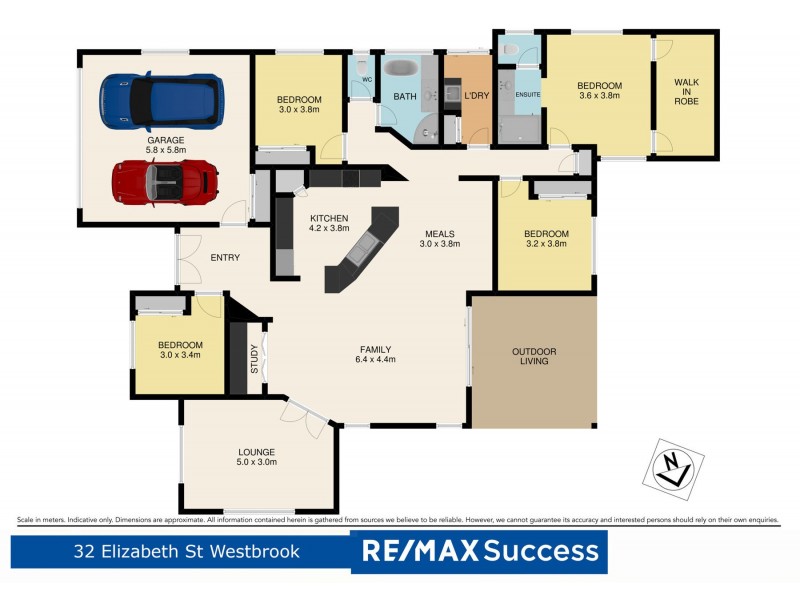 32 Elizabeth Street, Westbrook QLD 4350 Floorplan
