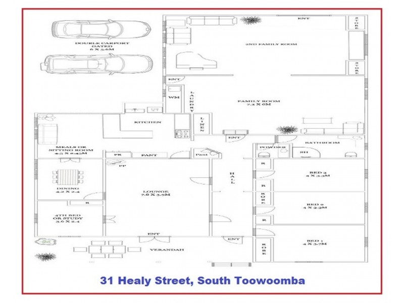 31 Healy Street, South Toowoomba QLD 4350 Floorplan