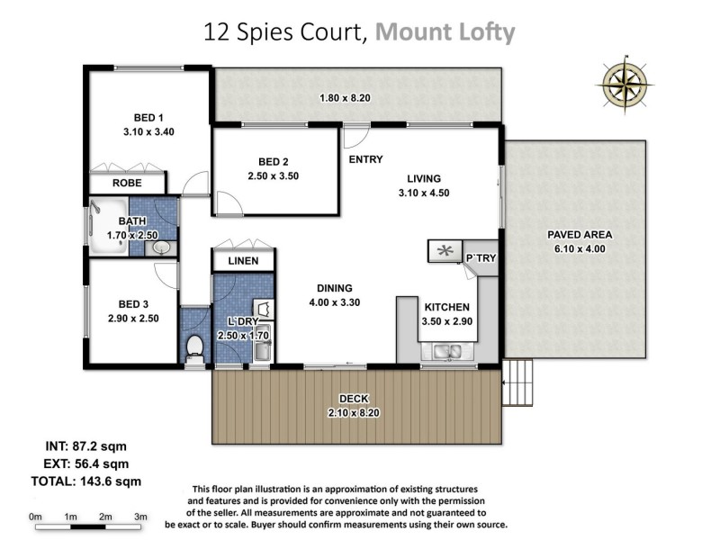 12 Spies Court, Mount Lofty QLD 4350 Floorplan