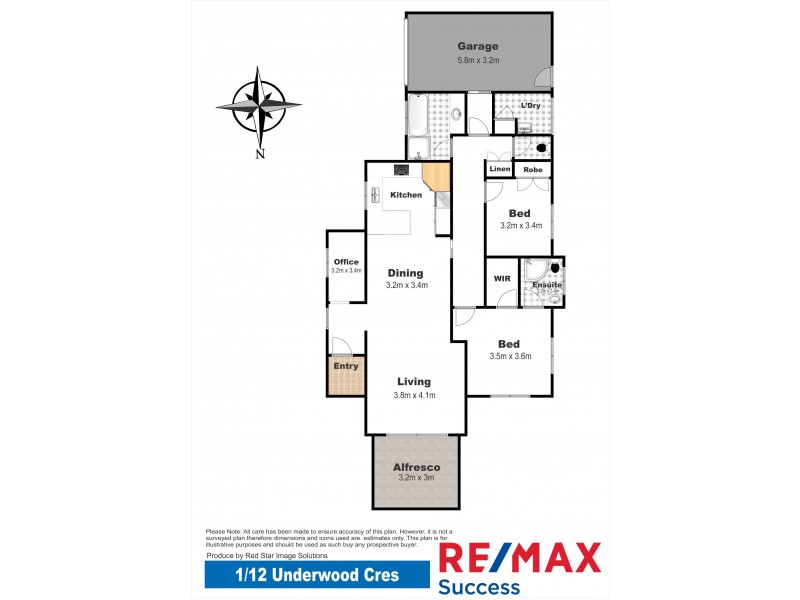 12 Underwood Crescent, Harristown QLD 4350 Floorplan