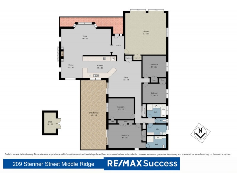 209 Stenner Street, Centenary Heights QLD 4350 Floorplan