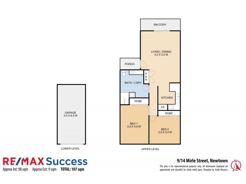 9/14 Mirle Street, Newtown QLD 4350 Floorplan