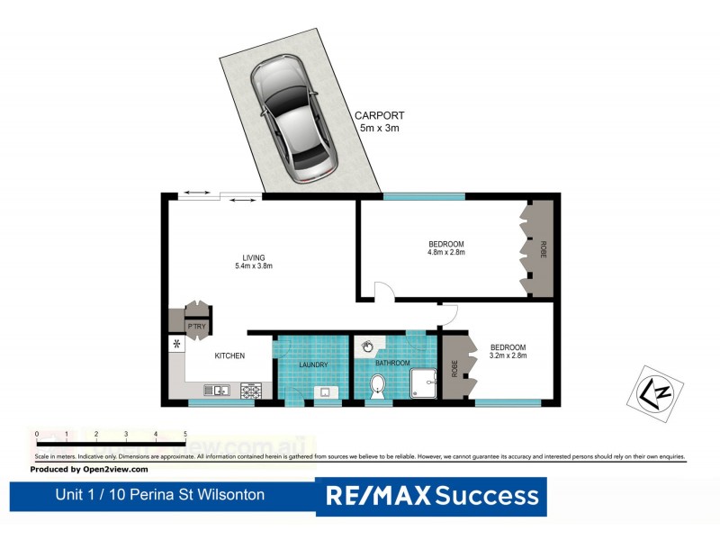 1/10 Perina Street, Wilsonton QLD 4350 Floorplan