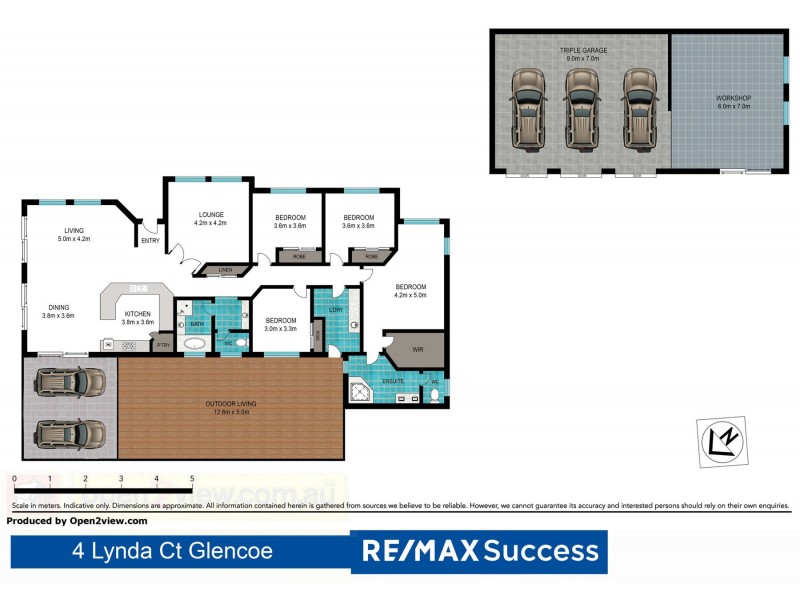 4 Lynda Court, Glencoe QLD 4352 Floorplan