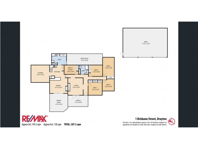 1 Brisbane Street, Drayton QLD 4350 Floorplan