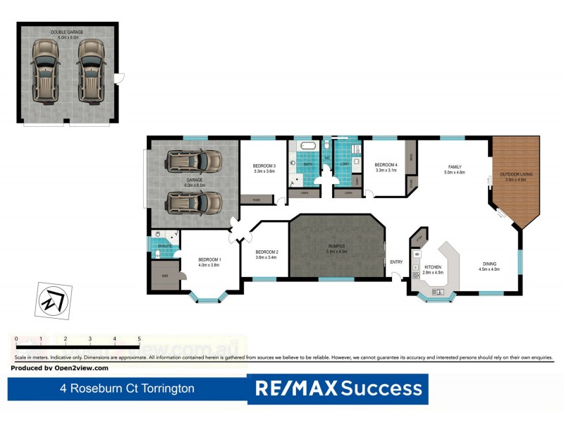 4 Roseburn Court, Torrington QLD 4350 Floorplan