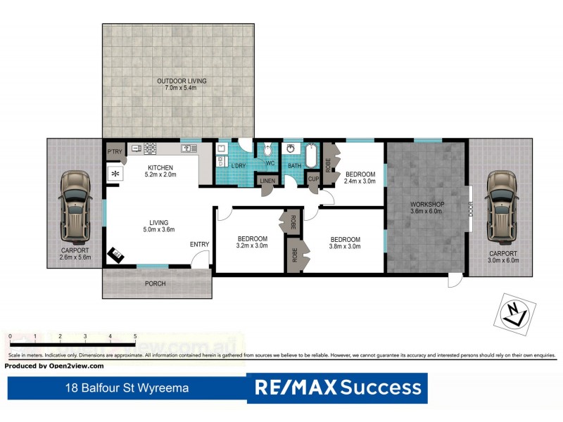 18 Balfour Street, Wyreema QLD 4352 Floorplan