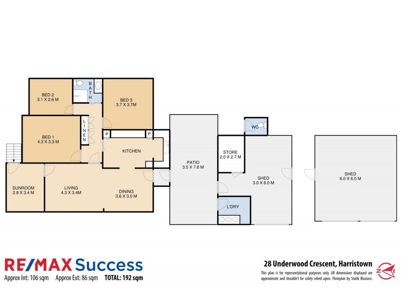 28 Underwood Crescent, Harristown QLD 4350 Floorplan
