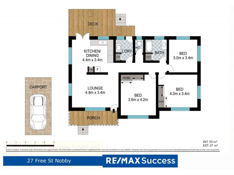 27 Free Street, Nobby QLD 4360 Floorplan