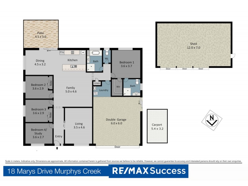 18 Mary Drive, Murphys Creek QLD 4352 Floorplan