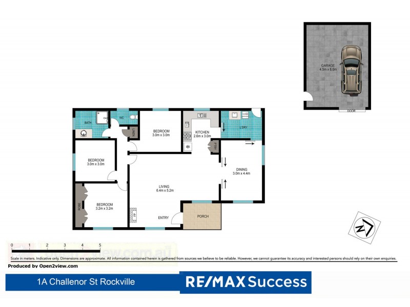 1A Challenor Street, Rockville QLD 4350 Floorplan
