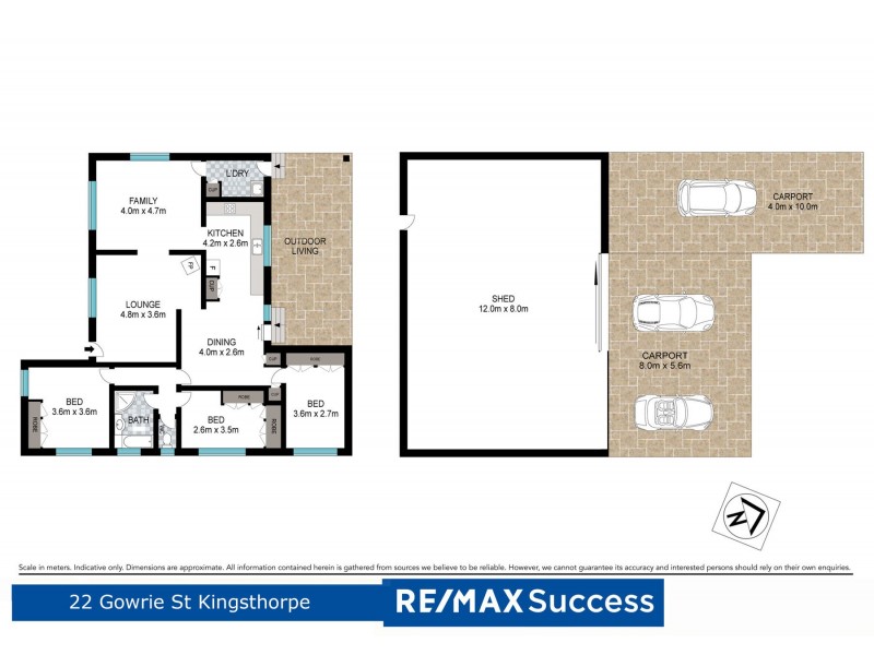 22 Gowrie Street, Kingsthorpe QLD 4400 Floorplan
