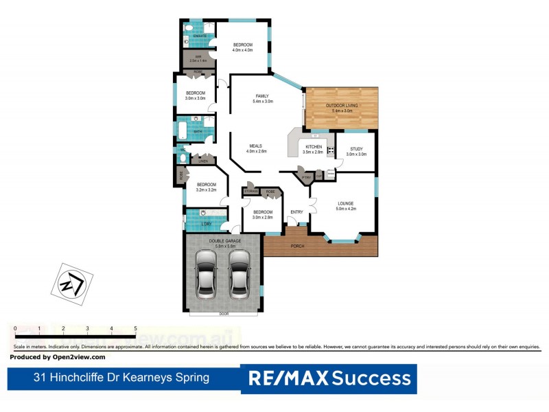 31 Hinchliffe Drive, Kearneys Spring QLD 4350 Floorplan