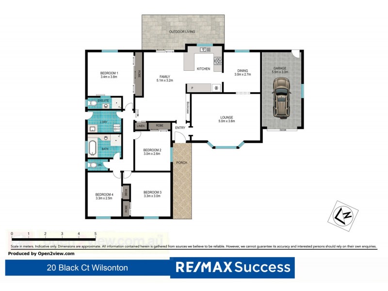20 Black Court, Wilsonton QLD 4350 Floorplan