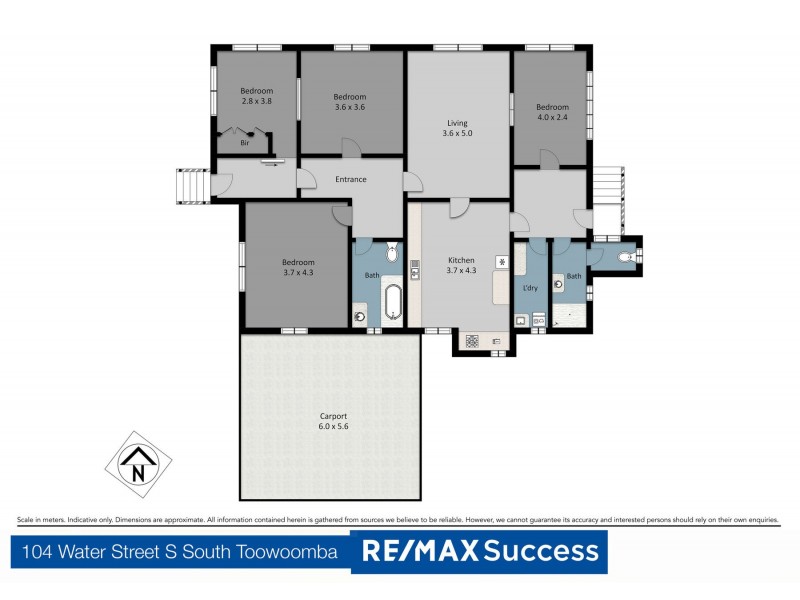 104 Water Street, South Toowoomba QLD 4350 Floorplan