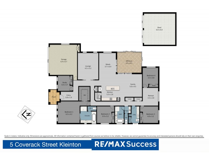 5 Coverack Street, Kleinton QLD 4352 Floorplan