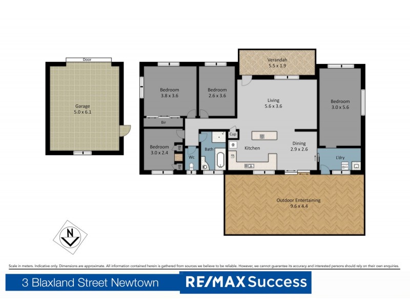 3 Blaxland Street, Newtown QLD 4350 Floorplan
