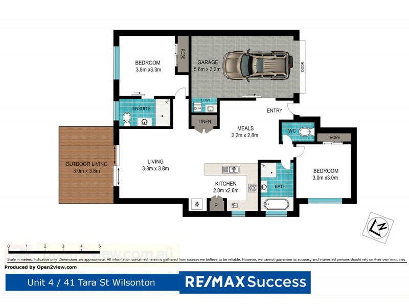 4/41 Tara Street, Wilsonton QLD 4350 Floorplan