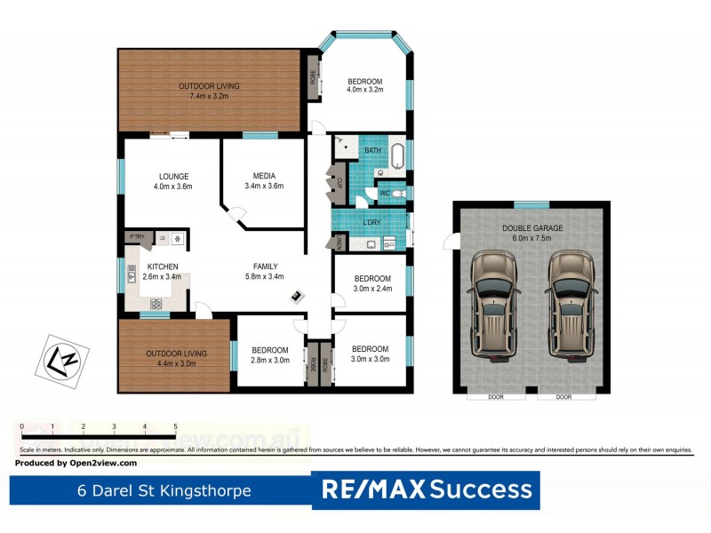 6 Darel Street, Kingsthorpe QLD 4400 Floorplan