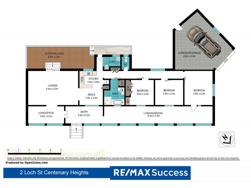 2 Loch Street, Centenary Heights QLD 4350 Floorplan