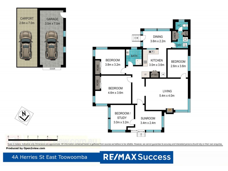 4A Herries Street, East Toowoomba QLD 4350 Floorplan