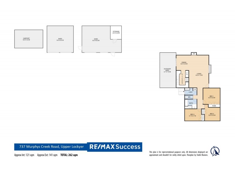 737 Murphys Creek Road, Upper Lockyer QLD 4352 Floorplan