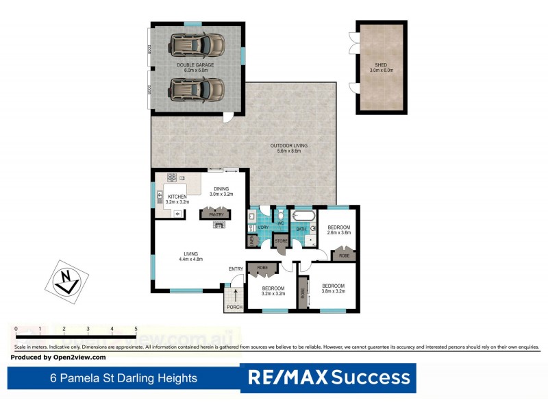 6 Pamela Street, Darling Heights QLD 4350 Floorplan