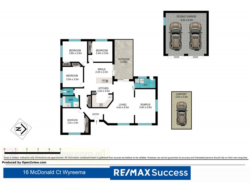16 McDonald Court, Wyreema QLD 4352 Floorplan