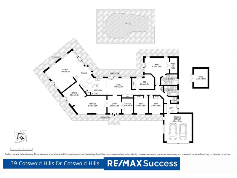 39 Cotswold Hills Drive, Cotswold Hills QLD 4350 Floorplan