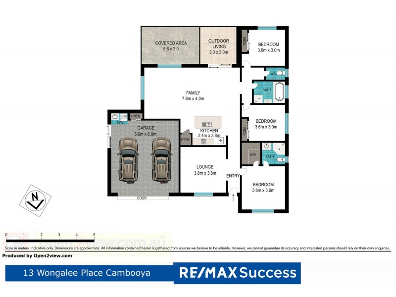 13 Wongalee Place, Cambooya QLD 4358 Floorplan
