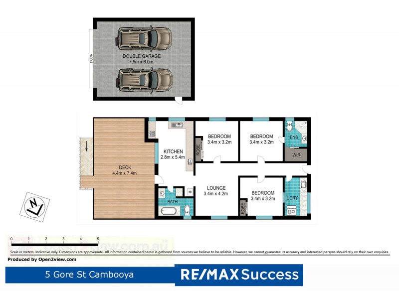 5 Gore Street, Cambooya QLD 4358 Floorplan