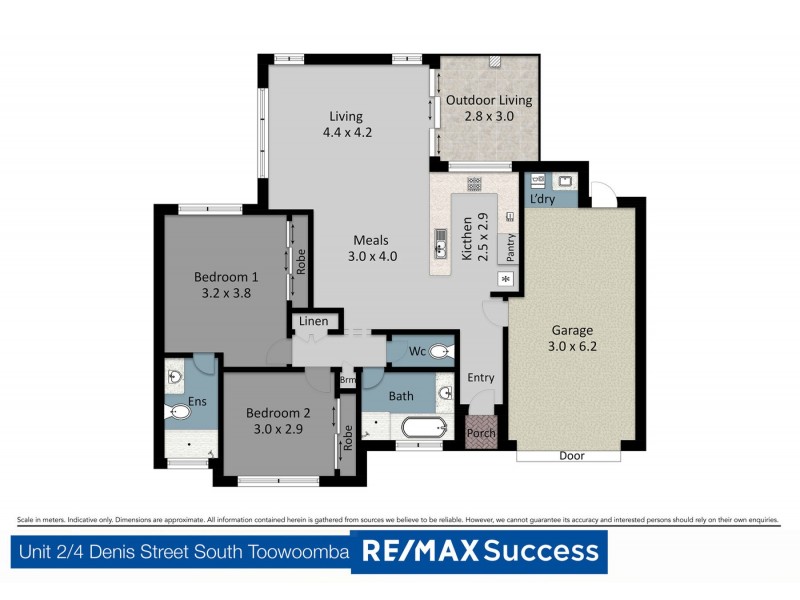 4 Denis Street, South Toowoomba QLD 4350 Floorplan