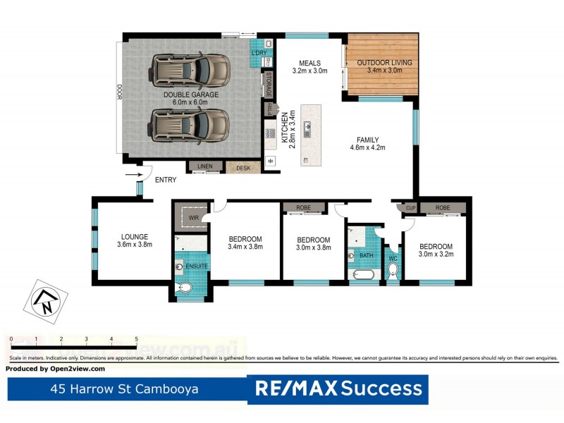 45 Harrow Street, Cambooya QLD 4358 Floorplan