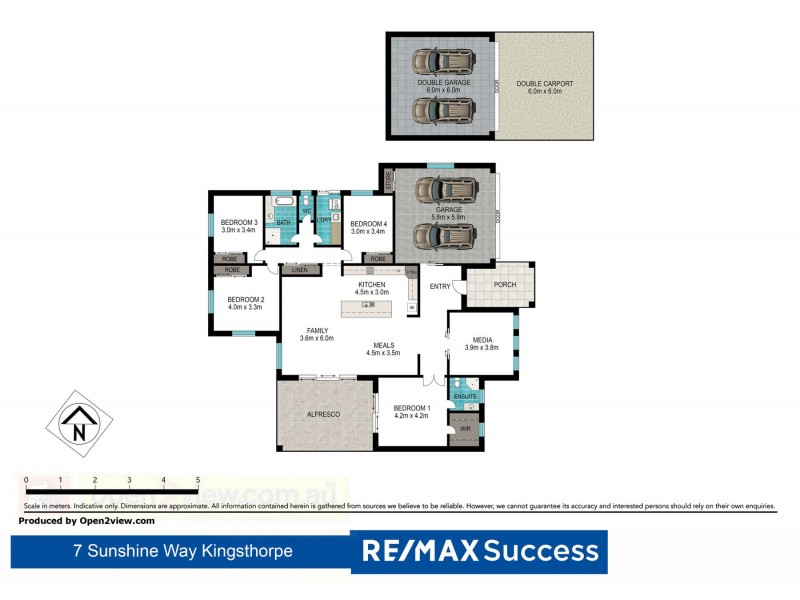 7 Sunshine Way, Kingsthorpe QLD 4400 Floorplan