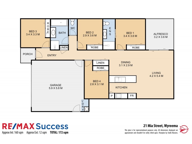 21 Mia Street, Wyreema QLD 4352 Floorplan